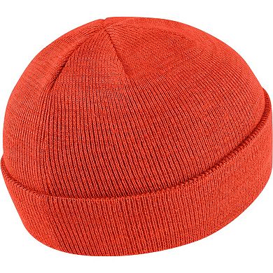 Men's Nike Orange Clemson Tigers Fisherman Cuffed Knit Hat