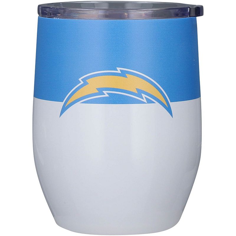 Los Angeles Chargers 16oz. Colorblock Stainless Steel Curved Tumbler, Multi