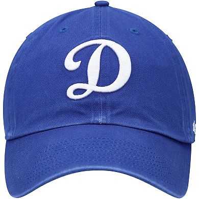 Men's '47 Royal Los Angeles Dodgers Clean Up Team Adjustable Hat