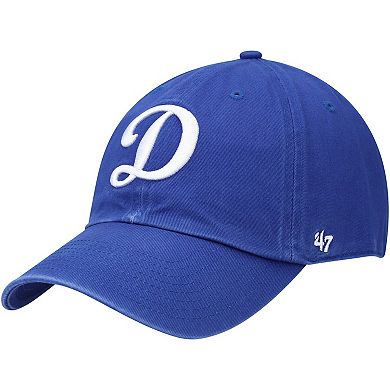 Men's '47 Royal Los Angeles Dodgers Clean Up Team Adjustable Hat