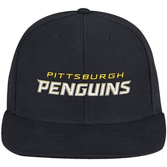 Men's adidas Black Pittsburgh Penguins Snapback Hat