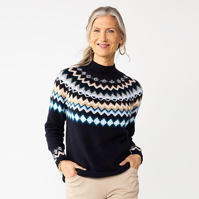 Fair Isle Kohl's Women's Sweaters Women's Croft Barrow