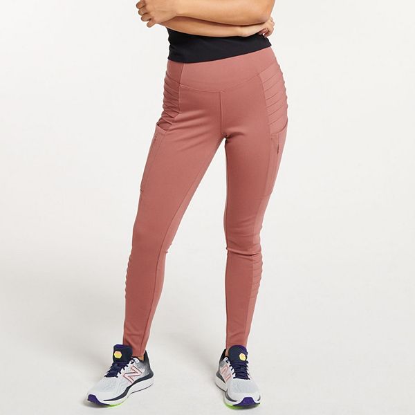 Moto leggings with outlet pockets