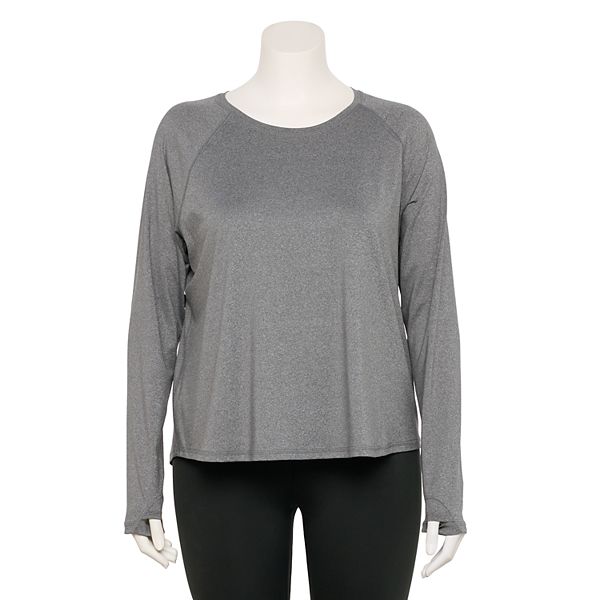 Plus Size Tek Gear® Performance Long Sleeve Tee