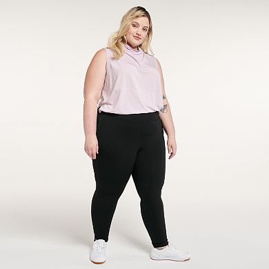 Plus Size FLX High-Waisted Slim Fit Ponte Ankle Pants