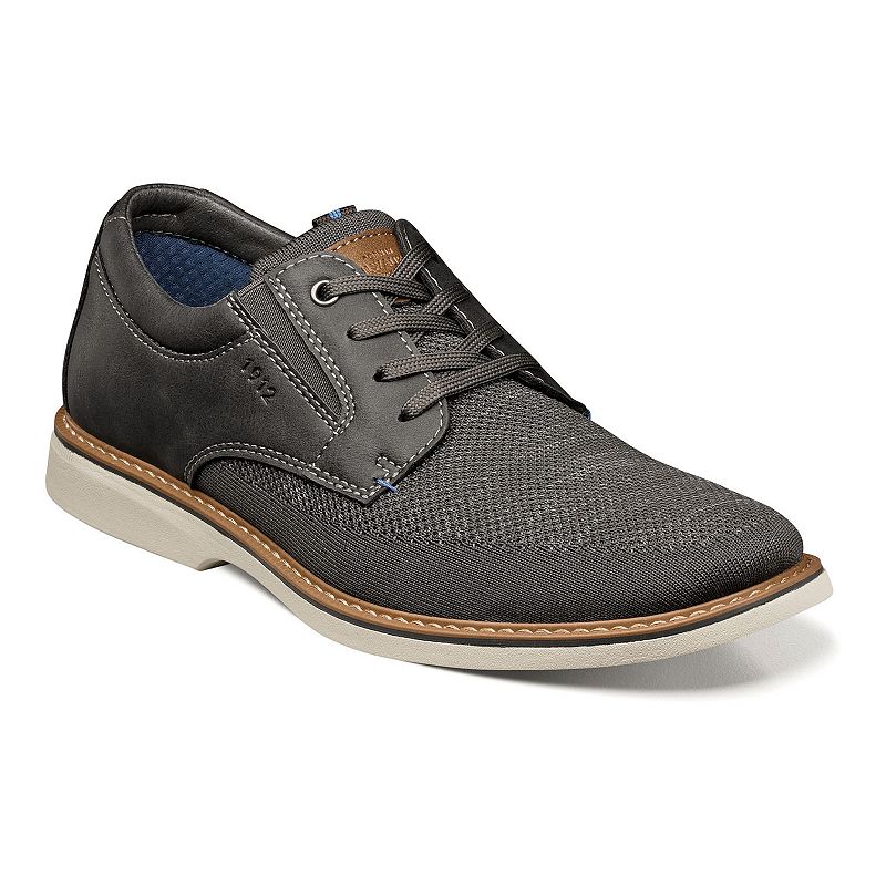 Nunn Bush® Otto Knit Men's Oxford Shoes, Size: 11, Gray Team