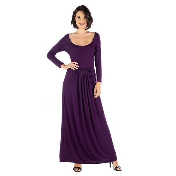 Casual empire 2025 waist maxi dress