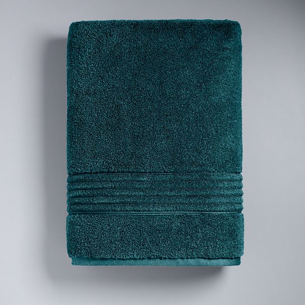 Simply Vera Wang Towel - Solid Green Bleached Bath Cloth Kohls - 29 x 54 