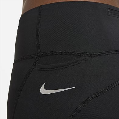 Plus Size Nike Fast Midrise Crop Leggings