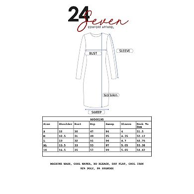 Women's 24seven Comfort Apparel Ruffled Cold Shoulder A-Line Maxi Dress