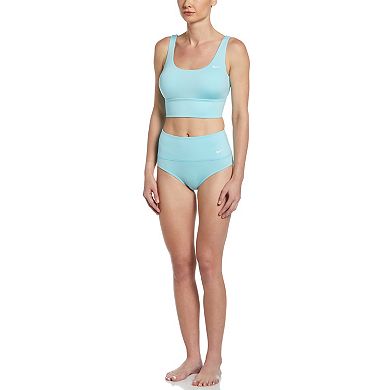 Women's Nike Essential Scoopneck Midkini Top