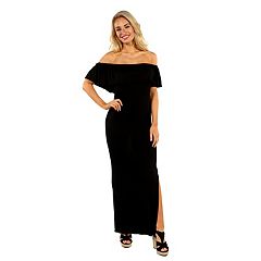 Kohls black 2025 maxi dress