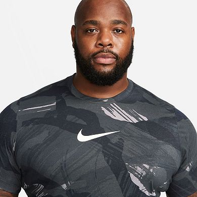 Big & Tall Nike Dri-FIT Camo Print Training Tee