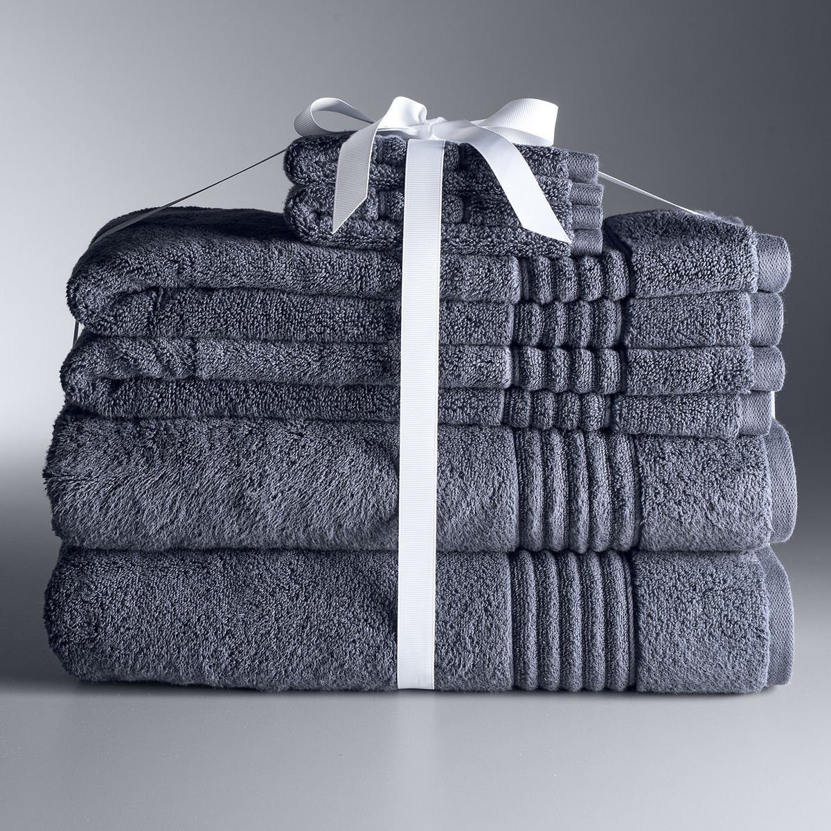 Simply Vera Vera Wang Signature 6-piece Bath Towel Set - Indigo
