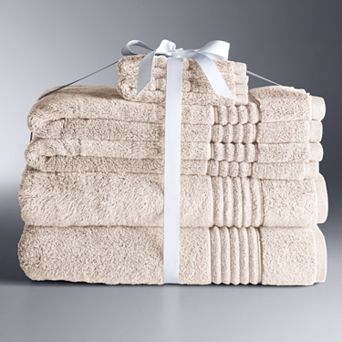 Simply Vera Vera Wang Signature 6 pc Bath Towel Set
