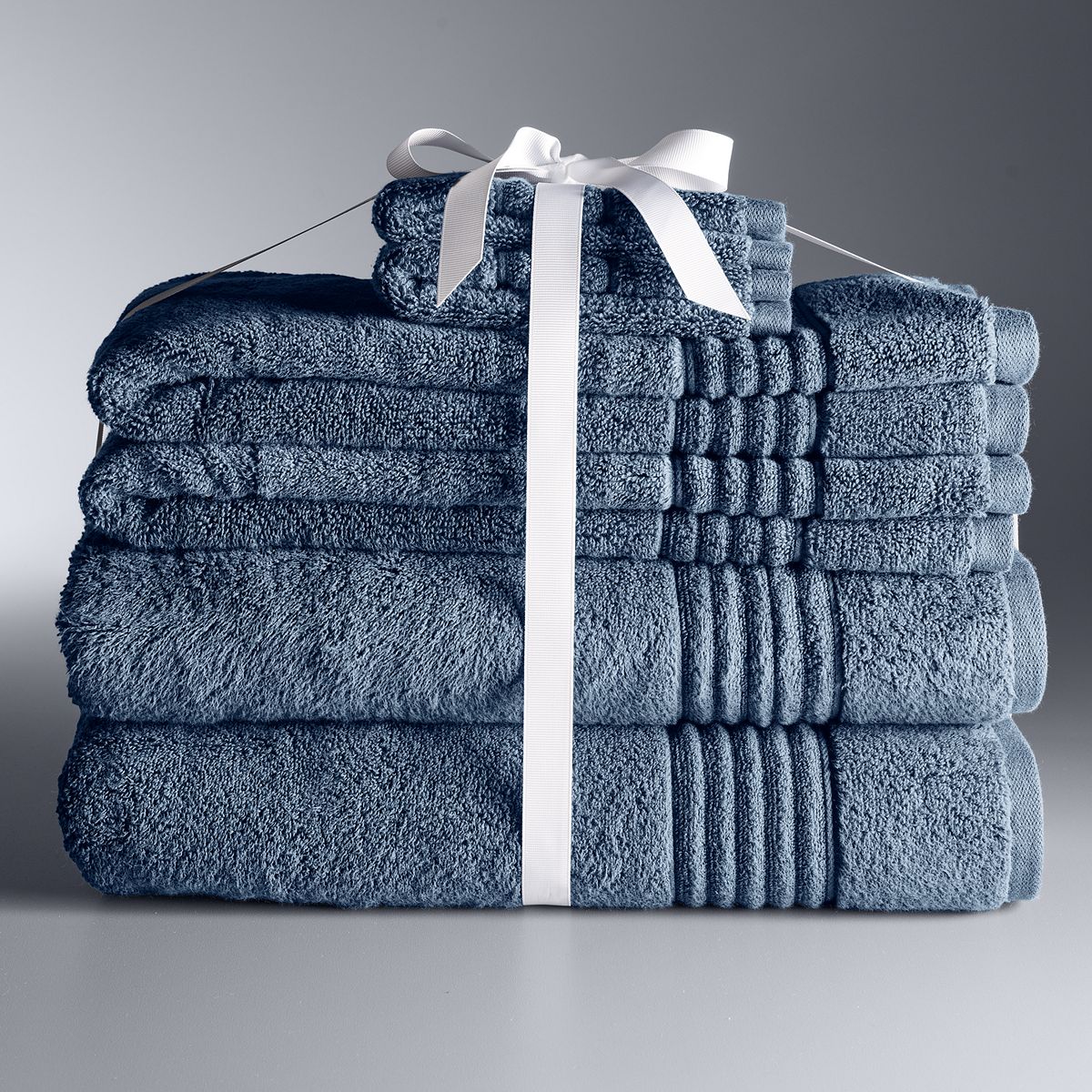 Simply Vera Vera Wang Signature 6-piece Bath Towel Set - Ocean Blue