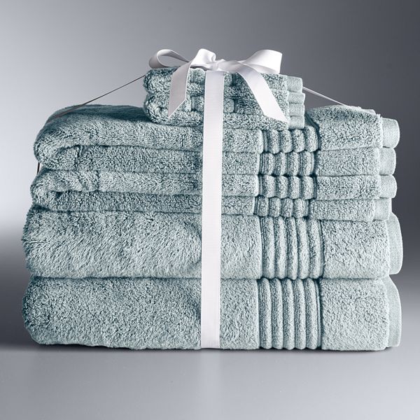 Simply Vera Vera Wang Signature Border 6-piece Bath Towel Set