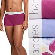 Hanes Originals Ultimate Women's Cotton Stretch Boxer Brief Underwear -  Red, 3 pk / L - Kroger