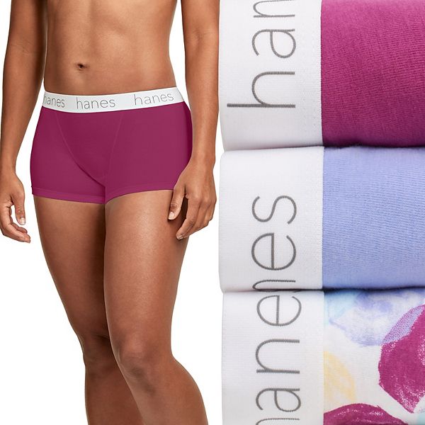 Hanes Women's Underwear Pack, ComfortFlex Fit Panties, Seamless Underwear,  6-Pack (Colors May Vary), Assorted Colors, Small : : Clothing,  Shoes & Accessories