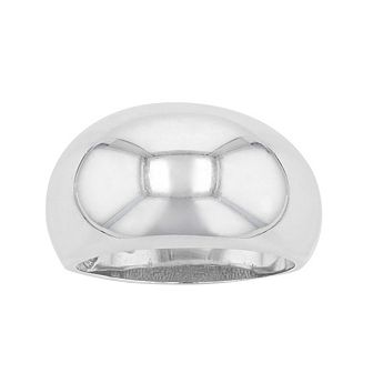 Traditions Jewelry Company Sterling Silver Faceted Dome Ring