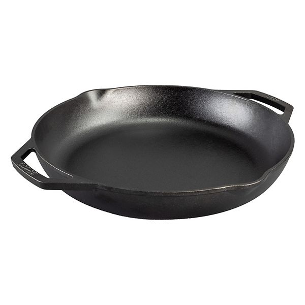 Lodge S14-10001 14 Octagonal Cast Iron With Stainless Steel Spring Handle  Finex® Skillet - Culinary Depot