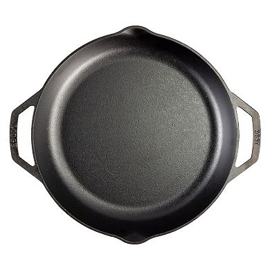 Lodge Chef Collection 14-in. Pre-Seasoned Cast-Iron Skillet with Handles