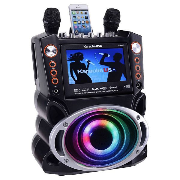 Karaoke USA All-in-One Karoake System with 7&#34; TFT Digital Color Screen - GF946