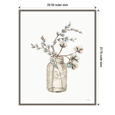 Amanti Art A Country Weekend Fall Jar Framed Wall Art