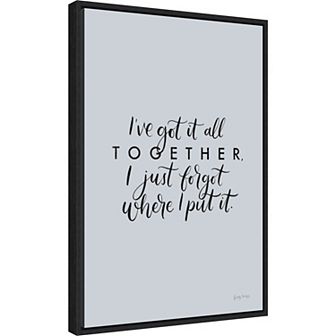 Amanti Art All Together Framed Wall Art