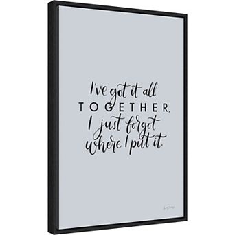 Amanti Art All Together Framed Wall Art