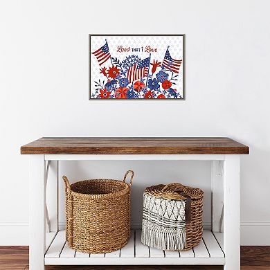 Amanti Art America the Beautiful I Framed Wall Art