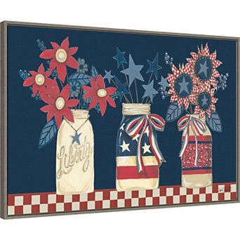 Amanti Art American Country Jars Framed Wall Art