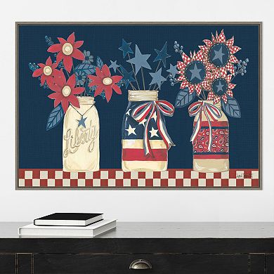 Amanti Art American Country Jars Framed Wall Art