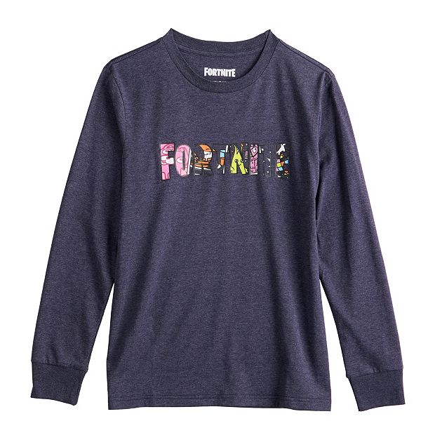 Fortnite print shop long sleeve pullover