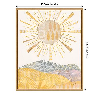 Amanti Art Boho Sunshine II Framed Wall Art