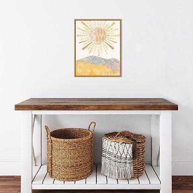 Amanti Art Boho Sunshine II Framed Wall Art