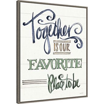 Amanti Art Country Love VI Together Framed Wall Art