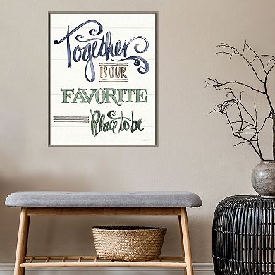 Amanti Art Country Love VI Together Framed Wall Art