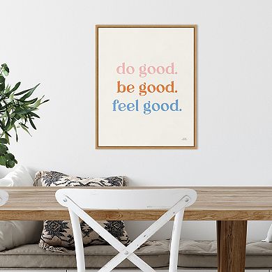 Amanti Art Do Good Framed Wall Art