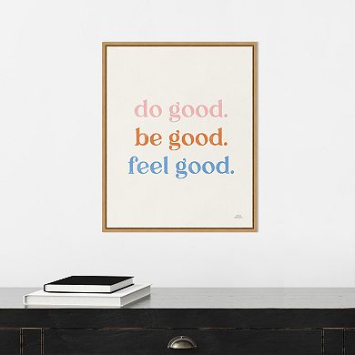 Amanti Art Do Good Framed Wall Art