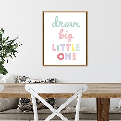 Amanti Art Dream Big Little One Framed Wall Art