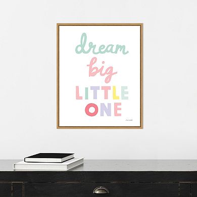 Amanti Art Dream Big Little One Framed Wall Art