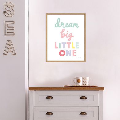 Amanti Art Dream Big Little One Framed Wall Art