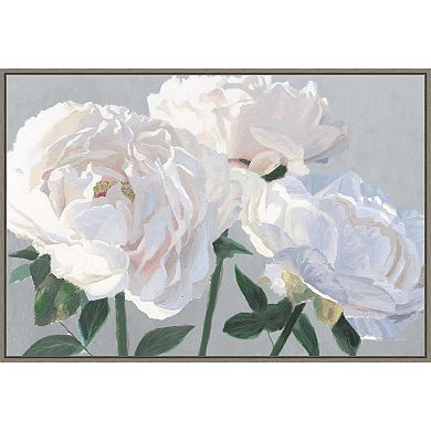 Amanti Art Essence of June I Floral Framed Wall Art