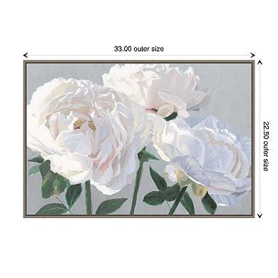 Amanti Art Essence of June I Floral Framed Wall Art