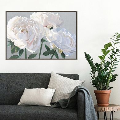 Amanti Art Essence of June I Floral Framed Wall Art