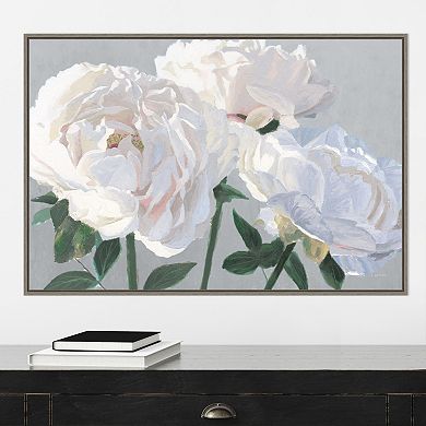 Amanti Art Essence of June I Floral Framed Wall Art