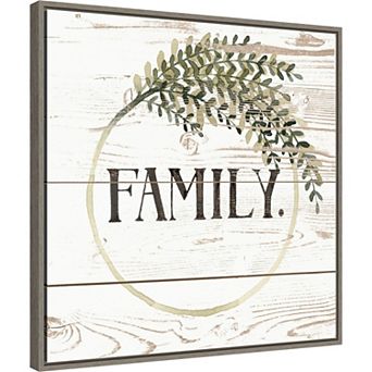 Amanti Art Family Farmhouse II Framed Wall Art
