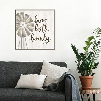Amanti Art Farm Life III Faith Framed Wall Art
