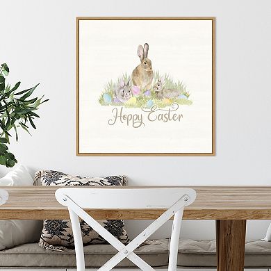Amanti Art Farmhouse Easter VI Bunny Framed Wall Art